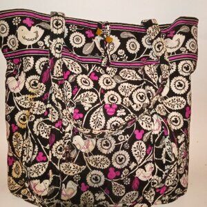DISNEY PARKS VERA BRADLEY AUTHENTIC ORIGINAL LARGE TOTEBAG